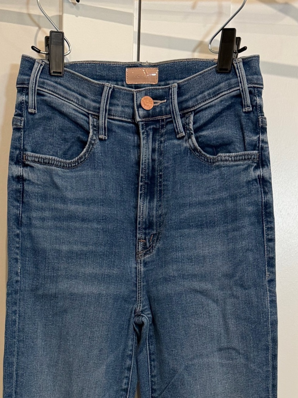 MOTHER Ankle Length High Rise 23 - Picture 6 of 14